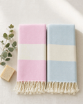 His & Hers Bundle – Baby Blue and Pink Peshtemal